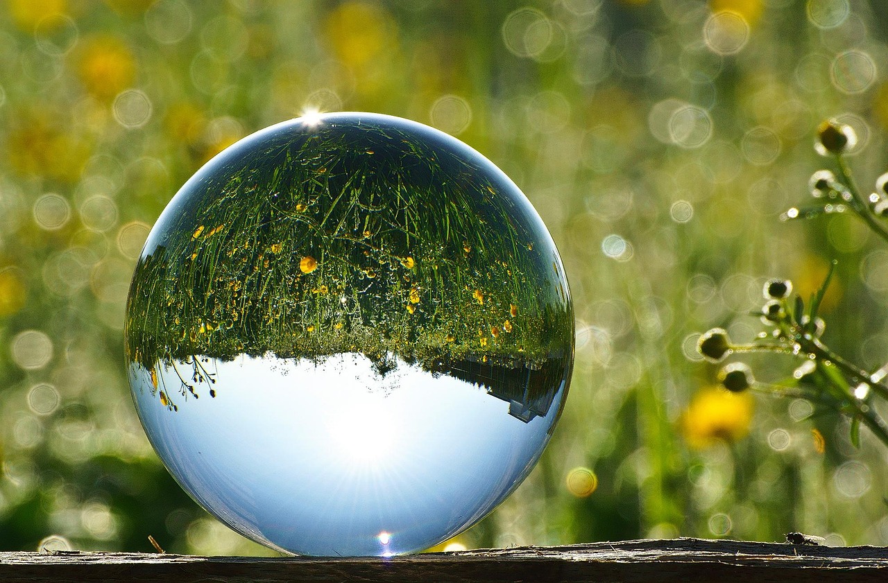 glass sphere, bullet, glass, spherical image, reflection, mirrored, landscape, heaven, ball photo, decoration, green, round, transparent, clairvoyance, nature, clairvoyance, clairvoyance, clairvoyance, clairvoyance, clairvoyance